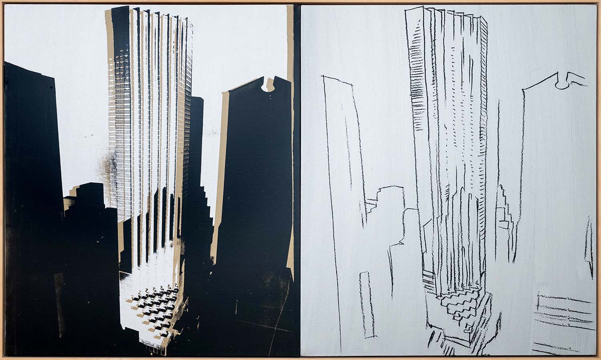 Andy Warhol, Skyscrapers – werk begeleid door Fiducia Fine Art